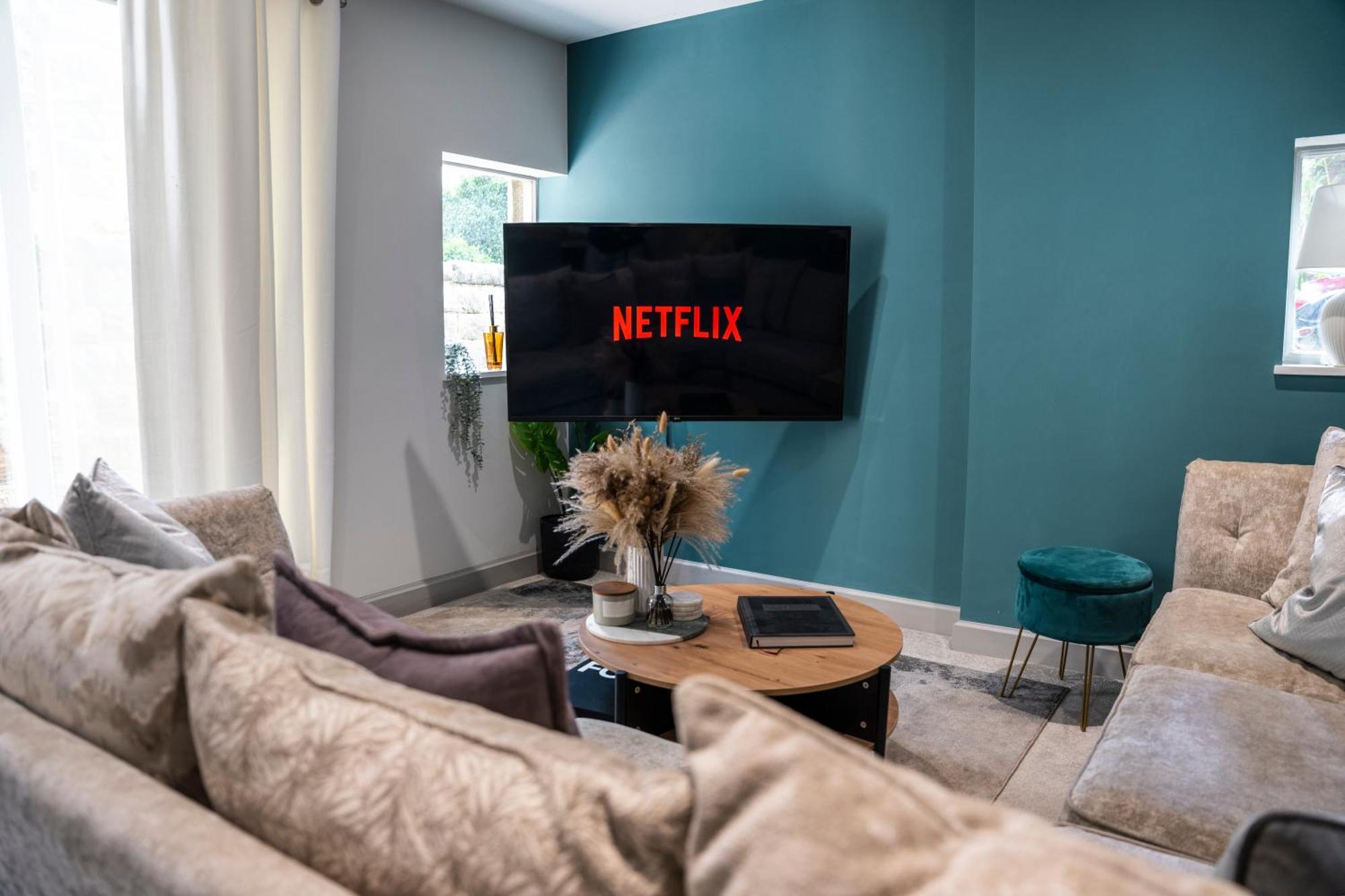 Spring Mount Huge Luxury Full Apartment- Harrogate Centre-Two Extremely Comfy Kingsize Bedrooms-Fully Equipped Modern Kitchen-Cosy Living Room With Huge Tv 외부 사진